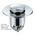 thumbnail image 4 of ievspot 1 Pcs Upgraded Bathroom Sink Drain Stopper, for 1.34 -1.57 inch Drain Hole, Pop Up Drain Stopper for Bathroom, 4 of 8