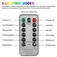 Christmas tree Lights, 20FT 96LED Lights with Remote Control 8 Modes