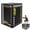 Black + PVC+16/20/24, variant on 3-in-1 Foam Plyometric Jump Box, 12/14/16 Inch Multi-Height Soft Plyo Box, High-Density EPE Core with Non-Slip PVC Cover, for Beginners, Kids, Home Gym & Rehab Training