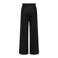 thumbnail image 3 of Zaldita Kids Boys Girls Liturgical Worship Praise Dance Palazzo Pants Celebration of Spirit Wide Leg Pants Dancewear Black 12, 3 of 6