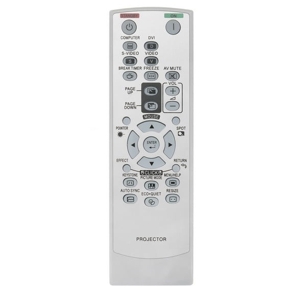 New RRMCGA581WJSA Replace Remote for Sharp Projector PG-F200X XG-F260X XG-F210X