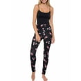 thumbnail image 6 of Disney Women's Mickey & Minnie Mouse Leggings All-Over Print Stretch Black, 6 of 7
