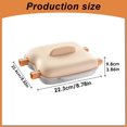 thumbnail image 3 of Microwave Corn Steamer Microwave Corn Cooker Grade Portable Steamer with Lid for Vegetables Corn & Hot Dogs Kitchen & Dorm Cooking Tool Lightweight Design Comfortable Grip Kitchen Essentials, 3 of 9