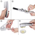 thumbnail image 3 of Garlic Press - 2 In 1 Premium Aluminum Alloy Garlic Mincer And Slicer, Easy Squeeze Garlic Cutter And Chopper Crushing, 3 of 5