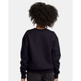 thumbnail image 5 of Hanes Crewneck Sweatshirt for Youth | Black Ecosmart Soft Fleece Pullover Sweatshirt 7.8 oz 50/50 Cotton/polyester, Pack of 2 - M Size, 5 of 5