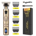 thumbnail image 1 of Cortadora de pelo T9, nueva cortadora de pelo para hombres, máquina para cortar cabello Digital LCD, afeitadora, peluquero, Afeitadora eléctrica, herramienta de peinado, cortacésped Tan Jianjun unisex, 1 of 2