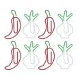 thumbnail image 3 of Clips de papel pequeños, 100 clips de papel para niños Clips de papel para niños Clips de papel frescos Rendimiento confiable, 3 of 12