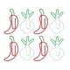 thumbnail image 1 of Clips de papel pequeños ANGGREK 100 piezas galvanizados para oficina, 1 of 8