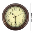 thumbnail image 2 of Pcapzz 2.54" Quartz Retro Indoor Wall Clock, Silent Mechanism, 2 of 7