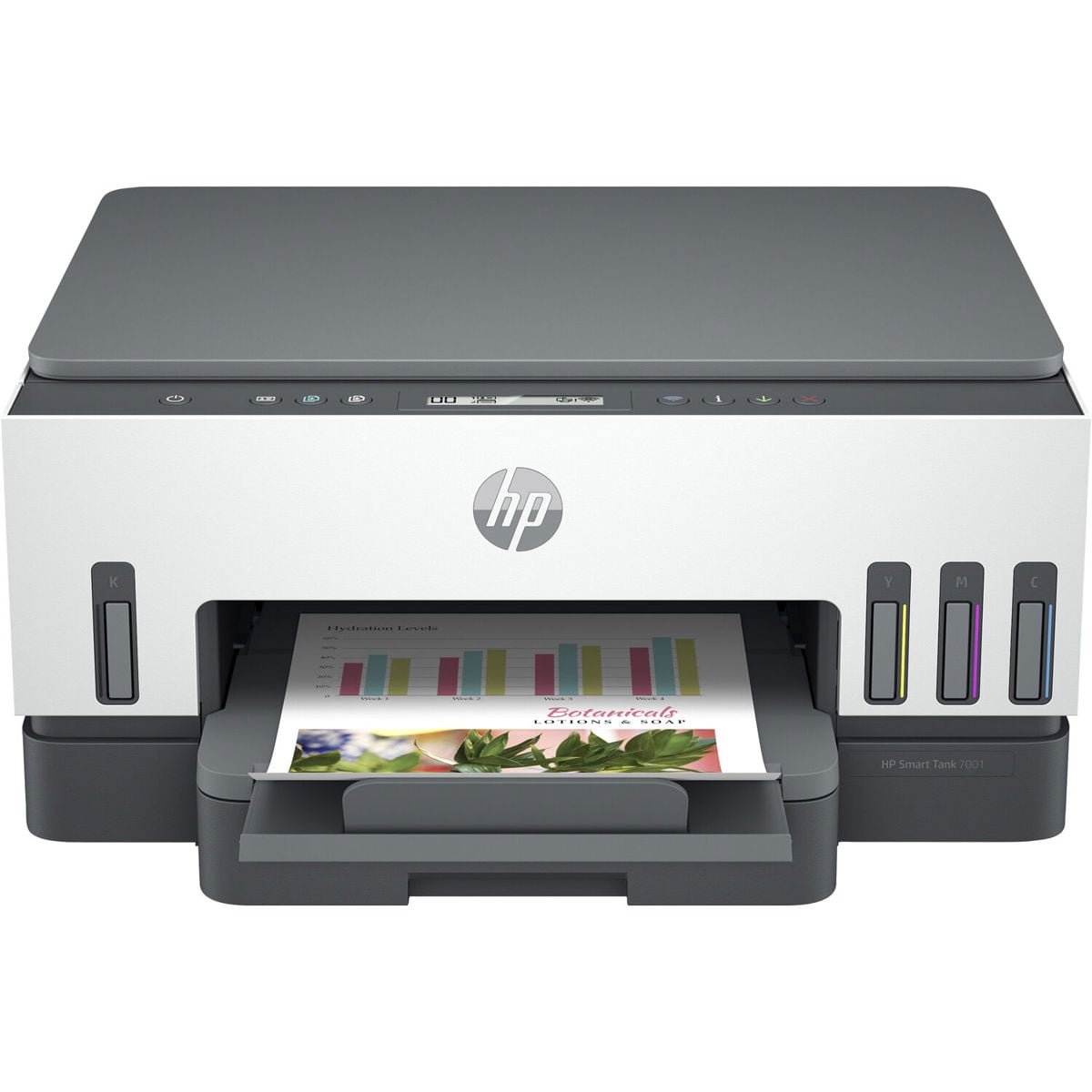 HP Smart Tank 7001 Wireless All-in-One Cartridge-free Ink Tank Printer with up to 3 years of ink included, AI-capable (28B49A)