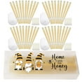 thumbnail image 1 of Velas para los oídos de cera de abeja natural: 100 % cera de abeja con aroma a hierbas, para eliminar el cerumen, aliviar el estrés, aliviar el dolor de cabeza y tratamientos de aromaterapia, 1 of 8