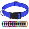 thumbnail image 1 of Collar de perro TagMe de nailon reflectante ajustable para perros medianos, 1 of 7