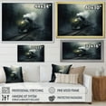 thumbnail image 4 of Designart "Train Atmospheric I" Transportation Floater Framed Wall Decor, 4 of 7