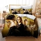 thumbnail image 1 of DDONVG Harry Poter Bed Linen Set 135 x 200 cm, Hogwarts Scool Duvet Cover 100% Microfibre with Pillowcase for Boys Girls Children, 1 of 3