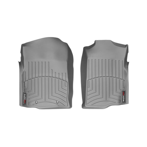 WeatherTech Custom Fit FloorLiners compatible with Suburban, Tahoe, Yukon - 1st Row (Driver & Passenger), Grey