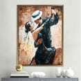 thumbnail image 4 of Oil Painting Print, Canvas Art, Canvas Print, Canvas, Romantic Art Canvas, Romantic Couple Canvas Poster, Tango Canvas Print, Canvas Wall Decor - Gallery Wrapped, 4 of 5