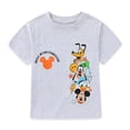 thumbnail image 2 of Disney Mickey Mouse Donald Duck Goofy Pluto Short Sleeve T-Shirt and Mesh Short Set (Boys), 2 Piece Set, Sizes 2T-7, 2 of 7