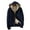 Navy 2 piece outfits for women, variant on Usmixi 2 Piece Outfits for Women Fleece Lounge Sets for Women Winter Cozy Plush Lined Hooded Sweatshirt Coat and Jogger Pant Sweatsuit Sets Plus Size Zip Jacket Tracksuit Sets Under $10