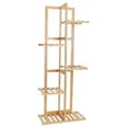thumbnail image 6 of SAYFUT Plant Stand Rack 6 Tier 6 Potted Indoor&Outdoor Multiple Stand Holder Shelf Rack Planter Display for Patio Garden, Living Room, Corner Balcony and Bedroom, 6 of 6
