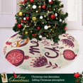 thumbnail image 6 of FMSHPON Merry Christmas Bird Xmas Christmas Tree Skirt Stand Mat for Holiday Party Decoration Indoor Outdoor 36 inches, 6 of 6