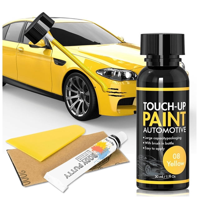 Pasta de reparación de pintura para automóviles | 30ml Removedor de Arañazos para Coches - Kit de Reparación de Arañazos de Pintura Profunda | Restaura el brillo y el color | Fácil aplicación |