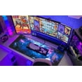 thumbnail image 3 of Large Gaming Mouse Pad 31.5 x 11.8 × 0.12 in,with Stitched Edges,Extended Mousepad,Durable Non-Slip Natural Rubber Base,Washable Keyboard Pad,Desk Pad for Gamer,Office & Home, 3 of 8