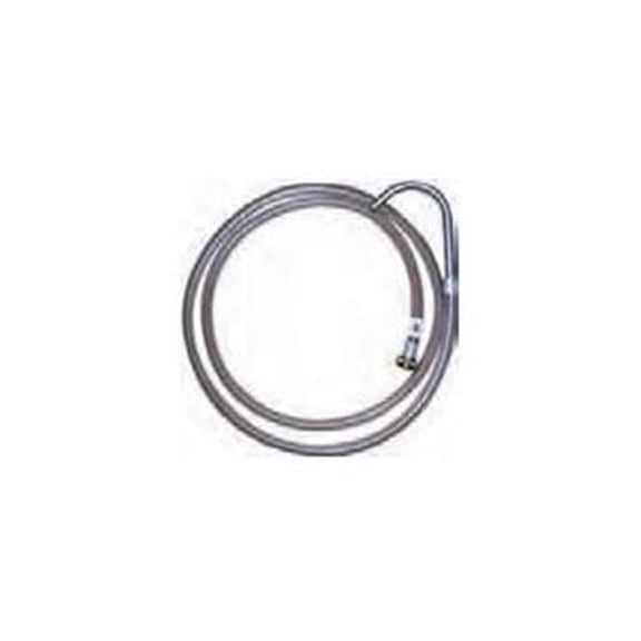 Plastic Pump Hose 0.75 in. I.D. x 6 ft. Long with Special Female Thread