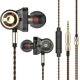 thumbnail image 1 of Cateissary 2020 nuevo CK10 en el oído auricular 6 unidad de controlador dinámico auriculares estéreo deportivos con micrófono HIFI Subwoofer Teléfono y Comunicación Negro, 1 of 6