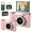 PINK, variant on 4K Flip Screen Digital Camera 4K, 48MP Camera Video Camcorder Rechargeable Camera 2.4 Inch Screen Camcorder, The Best Gift For Valentine'S Day, A Must-Have Gift For Beginners