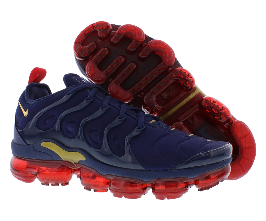 vapormax plus navy red