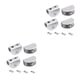 thumbnail image 1 of Yuarrent Household Office Hotel Glass Clamp Bathroom Panel Shelf Room Accessory Tool Living Door Holder Fixing Hardware Bracket No.01 28*19*38mm 2piezas, 1 of 6