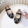 thumbnail image 5 of NOLDARES Girls Mary Jane Dress Shoes Ballerina Flats for Wedding, Party Toddler Girls Dress Shoes Ballet Flats Princess Shoes(Black,10.5), 5 of 6