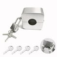 thumbnail image 1 of Rewenti Outdoor Faucet Lock Water Hose Bib Spigot Lock Stainless Steel Cover, 1 of 2