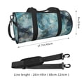 thumbnail image 4 of XMXT Unisex Large Sports Tote Gym Bag for Women, Marble Abstract Print Weekenders Bags Travel Bag, 4 of 8