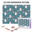 thumbnail image 6 of Kll Elegant Flamingo - 300 Piece Jigsaw Puzzle For Adult And Teenagers Family Educational Game Toys 300pcs, 6 of 9