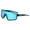 Black & Blue, variant on Sportteer Sports Sunglasses Cycling Glasses Outdoor Sports Cycling Glasses Slip Nose Pads UV proof Eyewear