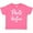Hot Pink, variant on Inktastic Paris Bonjour with Hearts in White Text Boys or Girls Baby T-Shirt