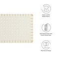 thumbnail image 2 of Modway Sparta Weave Tête de Lit Murale Simple en Cuir Végane Beige Naturel, 2 of 8