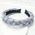 thumbnail image 4 of Hair Hoop Elegant Style Vintage Adjustable Headband Comfortable Wearing Braid Pattern Exquisite Workmanship Wide Simple Headwear, 4 of 7
