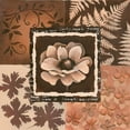 thumbnail image 2 of Hedy 20x20 Black Modern Framed Museum Art Print Titled - Flower in square I, 2 of 4