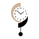 thumbnail image 1 of Reloj de pared Arte de pared Regalo elegante Moderno Simple Elegante Creativo Silencioso Decoración para Altura total 40 cm, 1 of 9