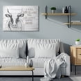 thumbnail image 2 of Stupell Industries Love Till The Cows Come Home Grey Farm Rustic Design Canvas Wall Art by The Saturday Evening Post, 36" x 48", 2 of 6