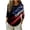Red, variant on Zivyakyron Patriotic Tshirts Shirts for Women 4th of July Summer Sequin Womens Top Loose Casual 3/4 Sleeve Clothes