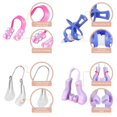 thumbnail image 3 of Frienda Juego de Clips para Modelar la Nariz, 4 Piezas Pinzas de Elevación con Forma de Puente de Nariz de Silicona para Mujeres, 3 of 5