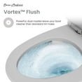 thumbnail image 5 of St. Tropez One-Piece Elongated Toilet Vortex™ Dual-Flush 1.1/1.6 gpf in Glossy Grey, 5 of 12