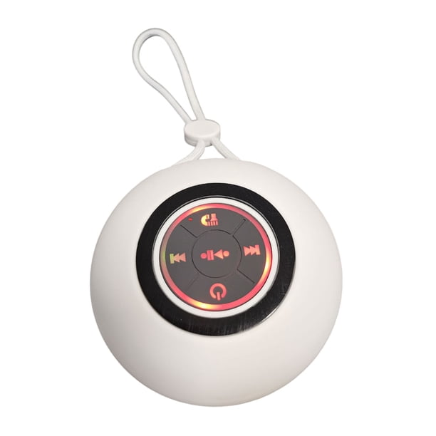 Bearachild Mini altavoz Bluetooth compacto y práctico para exteriores Blanco