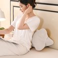 thumbnail image 6 of Adjustable Posture Support Cushion - Ergonomic Office Lumbar Support Pillow for Back Pain Relief - Office Chair, Car Seat & Travel Essential (21.65"x12.99", Beige), 6 of 6
