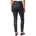 thumbnail image 2 of Gloria Vanderbilt Womens Frosted High Rise Skinny Jeans, 2 of 2