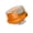 Orange color, variant on Necvior Hanging Cooling Fan for Travel Days, Walking, and Commute Use