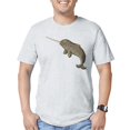 thumbnail image 1 of CafePress - Narwhal T Shirt - Fitted T-Shirt, Vintage Fit Soft Cotton Tee, 1 of 1